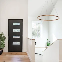 Steinhauer LED Pendelleuchte Metall Kunststoff Ø100 cm 80 W 2700 K< Hängelampen|Led Lampen