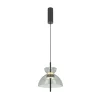 Hängelampen|Led Lampen*Maytoni LED Pendelleuchte Metall Rauchglas H: max. 348 cm BRUNO