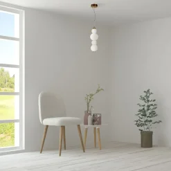 Maytoni LED Pendelleuchte Metall Glas B: 14,7 cm H: max. 169 cm< Led Lampen|Kugellampen