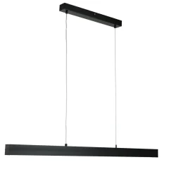 Wohnzimmerlampen|Metall Lampen*Easylight LED Pendelleuchte Metall dimmbar L: 100 cm Schwarz Modern