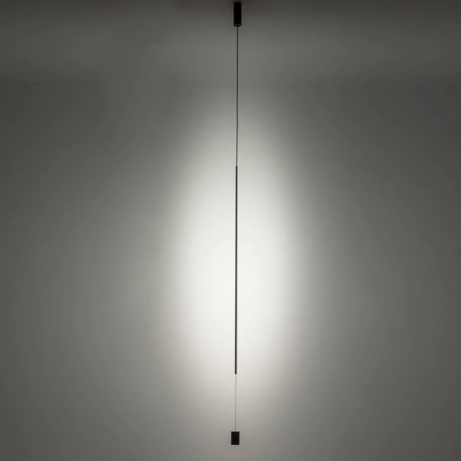 Nowodvorski LED Pendelleuchte Schwarz Ø 5,5 cm Metall schmal< Hängelampen|Led Lampen