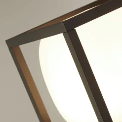 Searchlight LED Pollerleuchte 65 cm IP54 Schwarz Weiß 3000 K 746 lm< Wegeleuchten|Moderne Außenleuchten