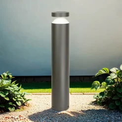 SU-MA LED Pollerleuchte Anthrazit 50cm 4000K 440lm IP44< Metall Lampen|Wegeleuchten