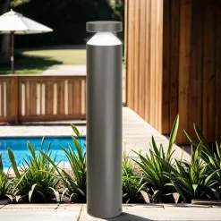 SU-MA LED Pollerleuchte Anthrazit 50cm 4000K 440lm IP44< Metall Lampen|Wegeleuchten