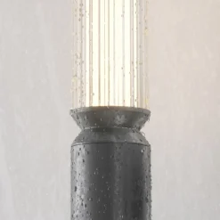 Wegeleuchten|Led Außenleuchten*Maytoni LED Pollerleuchte Glas Aluminium IP65 1500 lm 198,6 cm