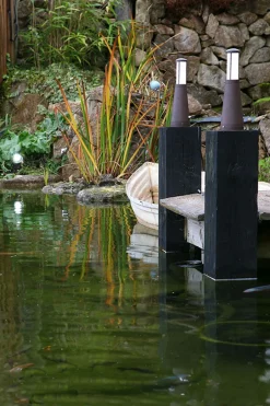 Elstead LED Pollerleuchte IP54 37cm Aluminium Modern Haus Garten< Außenleuchten Antik|Moderne Außenleuchten