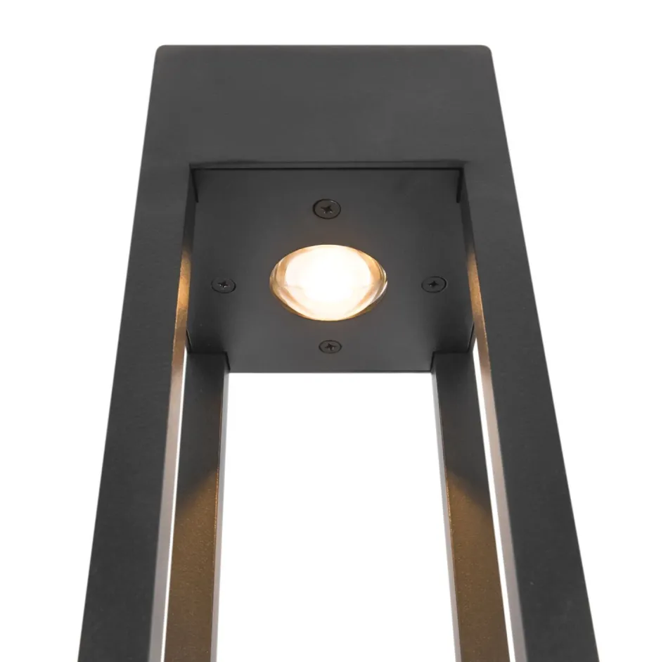 Wegeleuchten|Led Außenleuchten*Maytoni LED Pollerleuchte Metall IP65 3000 K warmweißes Licht