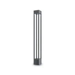 Maytoni LED Pollerleuchte Metall IP65 100 cm Graphit eckig< Metall Lampen|Wegeleuchten