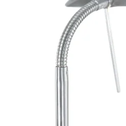 Nachttischlampen|Schreibtischlampen*Steinhauer LED Schreibtischlampe Metall Glas 46 cm 2700 K dimmbar