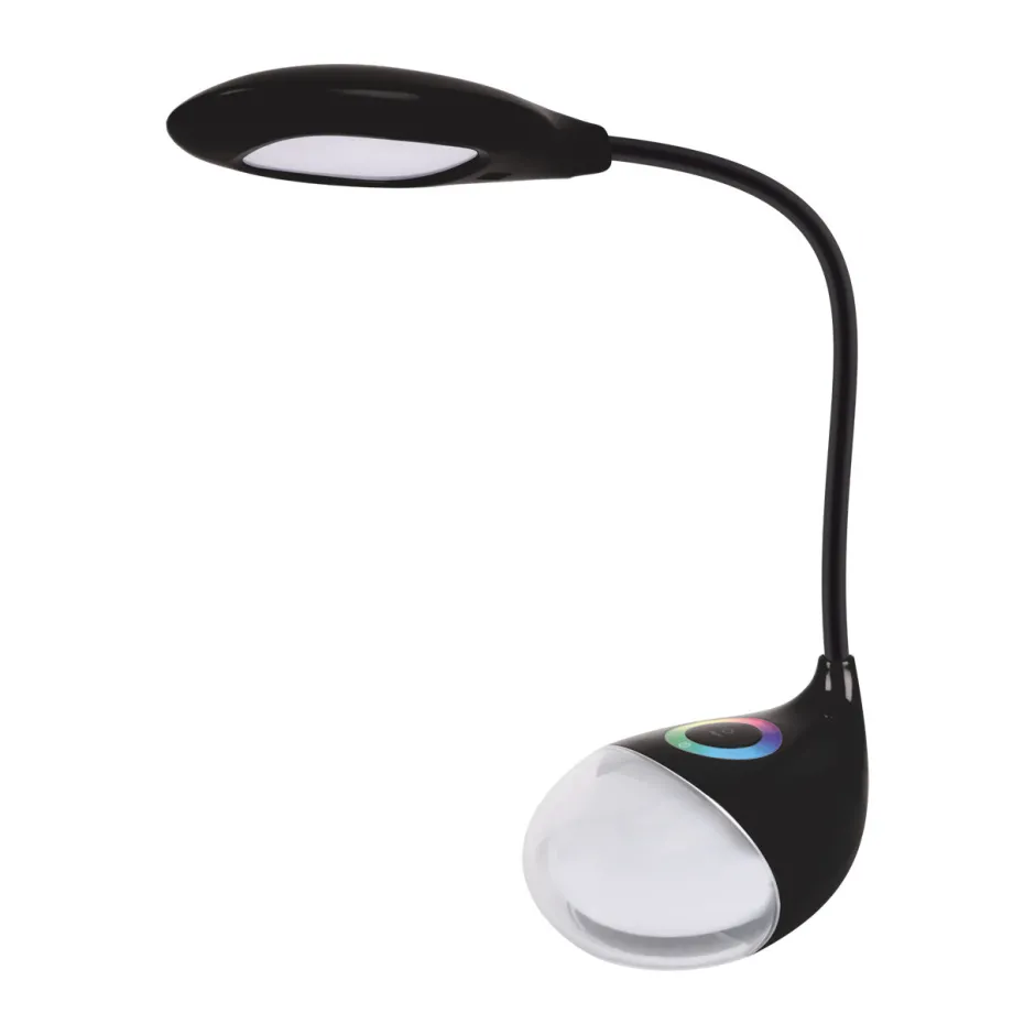 Strühm LED Schreibtischlampe RGB Fuß Touch Dimmer Flexarm 32 cm< Led Lampen|Tischlampen