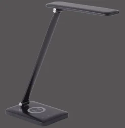 Bürolampen|Schlafzimmer Lampen*Just Light LED SchreibTischlampe Schwarz Touch 680 lm verstellbar
