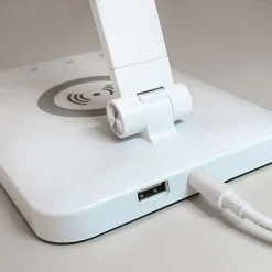 Just Light LED SchreibTischlampe Weiß Touch 61,5 cm 5 W flexibel< Bürolampen|Schlafzimmer Lampen