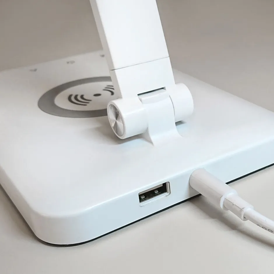 Just Light LED SchreibTischlampe Weiß Touch 61,5 cm 5 W flexibel< Bürolampen|Schlafzimmer Lampen