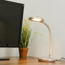 Wohnzimmerlampen|Moderne Lampen*Trio Reality LED Schreibtischleuchte mit Touchdimmer