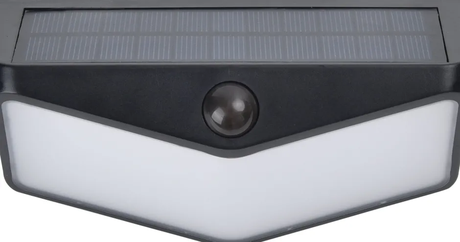 Solarleuchten|Led Außenleuchten*Eco-Light LED Solar Außenlampe Bewegungsmelder dimmbar IP44 4 W