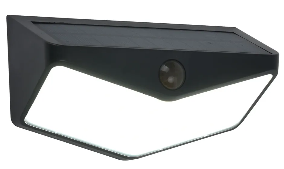 Solarleuchten|Led Außenleuchten*Eco-Light LED Solar Außenlampe Bewegungsmelder dimmbar IP44 4 W