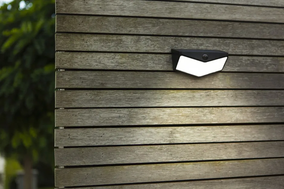 Solarleuchten|Led Außenleuchten*Eco-Light LED Solar Außenlampe Bewegungsmelder dimmbar IP44 4 W