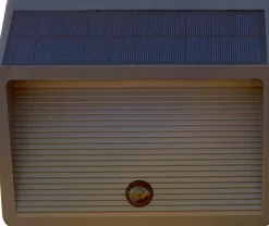 Solarleuchten|Led Außenleuchten*Eco-Light LED Solar Außenwandlampe Bewegungsmelder IP44 900 lm