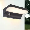 Searchlight LED Solar Außenwandlampe IP54 Aluminium Bewegungsmelder< Metall Lampen|Solarleuchten