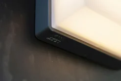 Eco-Light LED Solar Wandleuchte außen Hybrid Netzbetrieb IP44 9 W< Metall Lampen|Led Außenleuchten