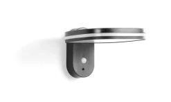 Eco-Light LED Solar Wandspot mit Bewegungsmelder 6 W verstellbar< Solarleuchten|Led Außenleuchten