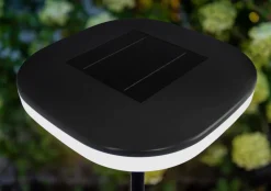 Eco-Light LED Solar Wegeleuchte dimmbar Zugschalter 170 cm IP54< Metall Lampen|Solarleuchten