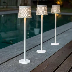 Solarleuchten*Newgarden LED Solarleuchte 5-in-1 Erdspieß Wand Tisch Boden IP65