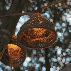 Newgarden LED Solarlichterkette Garten 5m lang Outdoor Jute IP44< Außenlichterketten|Solarleuchten