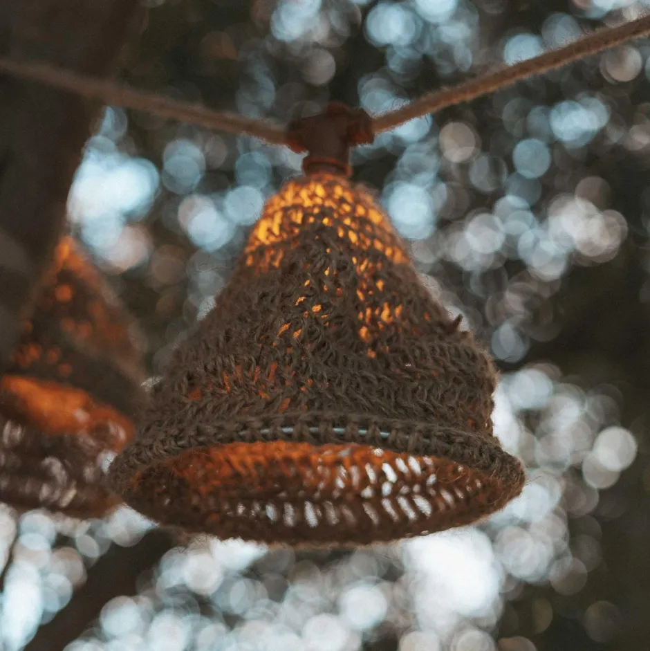 Newgarden LED Solarlichterkette Garten 5m lang Outdoor Jute IP44< Außenlichterketten|Solarleuchten