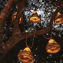 Newgarden LED Solarlichterkette Garten 5m lang Outdoor Jute IP44< Außenlichterketten|Solarleuchten