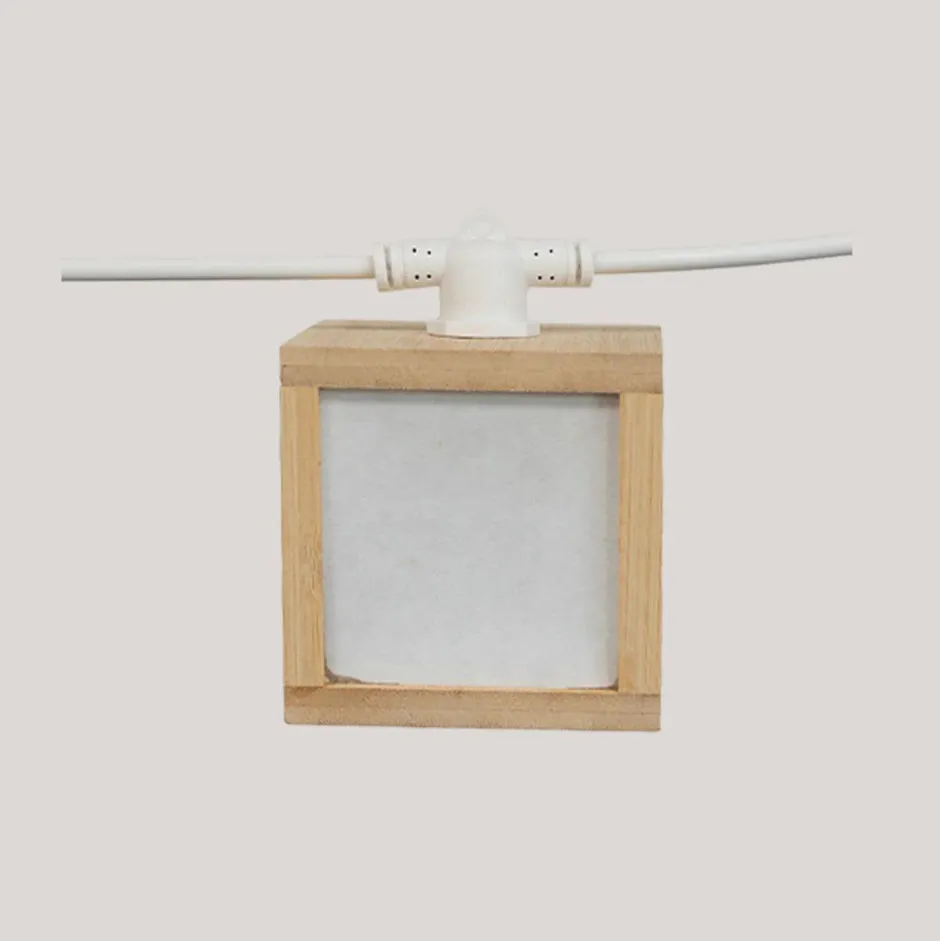 Newgarden LED Solarlichterkette IP44 Bambus 1800 K 5 m lang TAIYO< Außenlichterketten|Solarleuchten