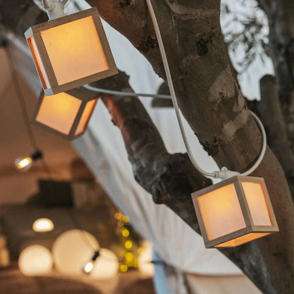 Newgarden LED Solarlichterkette IP44 Bambus 1800 K 5 m lang TAIYO< Außenlichterketten|Solarleuchten