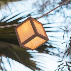 Newgarden LED Solarlichterkette IP44 Bambus 1800 K 5 m lang TAIYO< Außenlichterketten|Solarleuchten