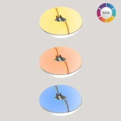 Leuchtmittel|Kabellose Und Akku-Leuchten*Newgarden LED Sonnenschirmleuchte Ø 20 cm Farbwechsel RGBWW Akku