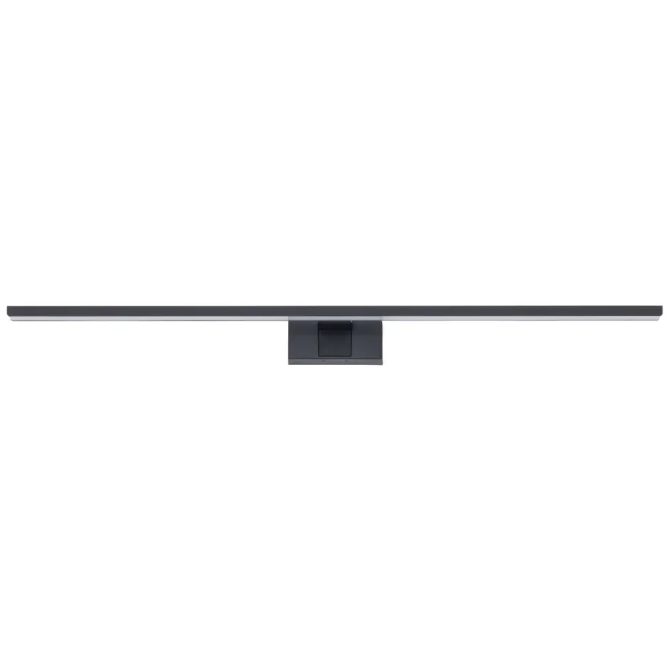 Nowodvorski LED Spiegelleuchte IP44 Schwarz 3000 K 1050 lm warmweiß< Led Lampen|Wandleuchten