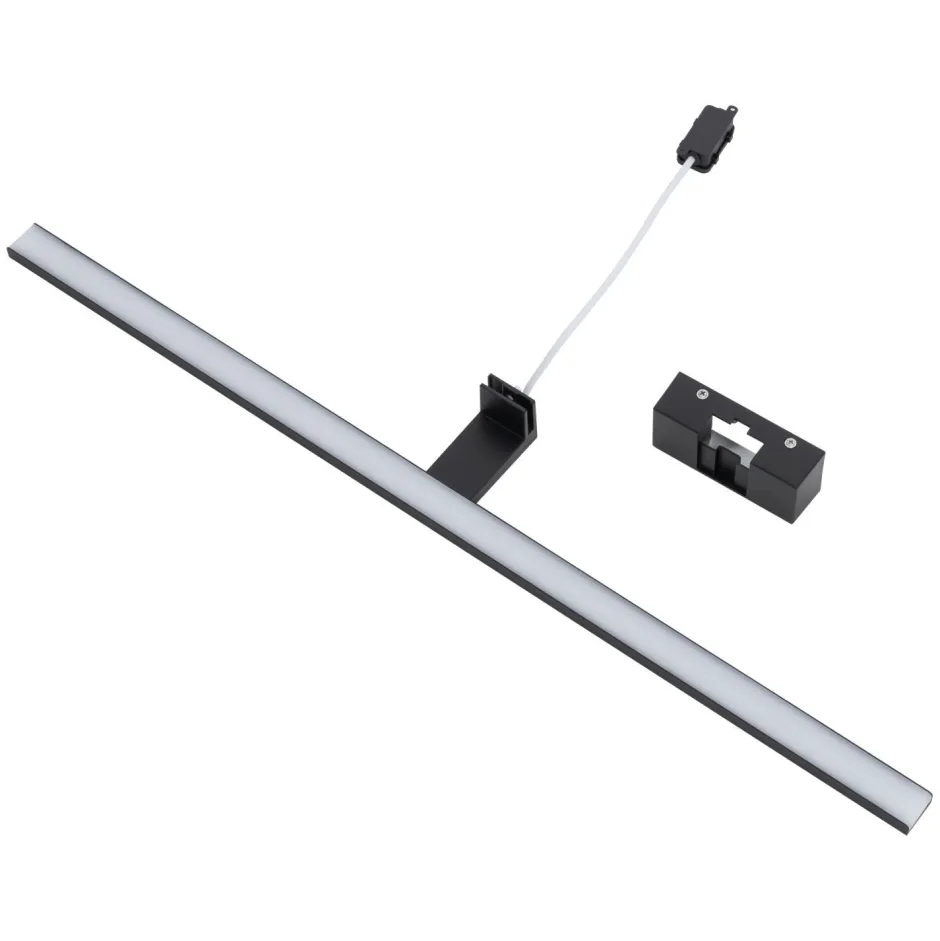 Nowodvorski LED Spiegelleuchte IP44 Schwarz 3000 K 1050 lm warmweiß< Led Lampen|Wandleuchten