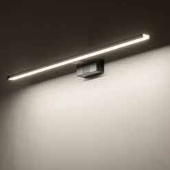 Nowodvorski LED Spiegelleuchte IP44 Schwarz 3000 K 1050 lm warmweiß< Led Lampen|Wandleuchten