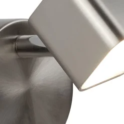 Searchlight LED Spot Lampe Wand in Silber matt 3000 K 354 lm Metall< Wohnzimmerlampen|Bürolampen