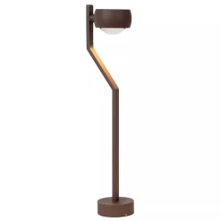 LED Stehlampe Aluminium Rostbraun IP54 50 cm 2700 K< Wegeleuchten|Led Außenleuchten