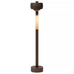 LED Stehlampe Aluminium Rostbraun IP54 50 cm 2700 K< Wegeleuchten|Led Außenleuchten