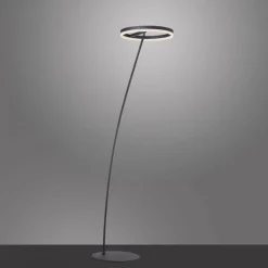 Paul Neuhaus LED Stehlampe Anthrazit dimmbar warmweiß 20 W 215 cm< Wohnzimmerlampen|Metall Lampen