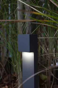Eco-Light LED Stehlampe außen Aluminium IP54 10 W 65 cm Anthrazit< Metall Lampen|Wegeleuchten