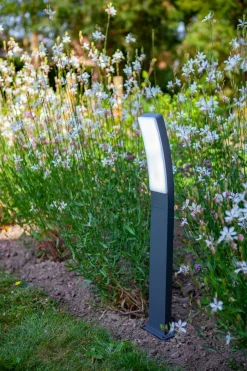 Metall Lampen|Wegeleuchten*Eco-Light LED Stehlampe Außen Aluminium 74 cm 4000 K 1100 lm IP54