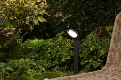 Eco-Light LED Stehlampe Außen Anthrazit IP54 15 W 1100 lm 65 cm< Metall Lampen|Wegeleuchten