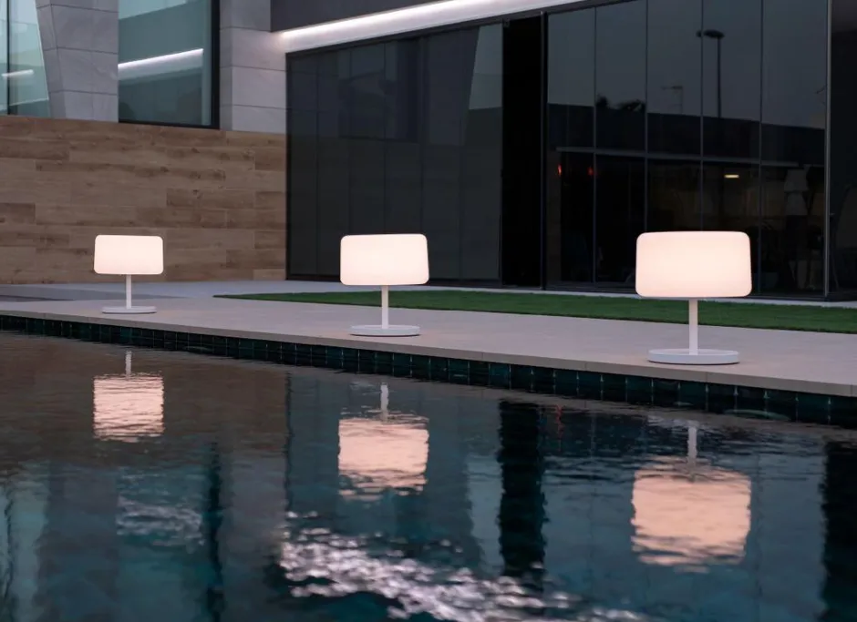 Newgarden LED Stehlampe außen Solar Farbwechsel Dimmer 155 cm dimmbar< Metall Lampen|Skandinavische Lampen