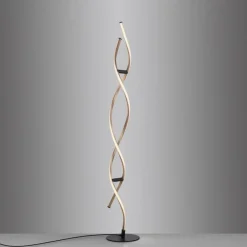 Wohnzimmerlampen|Metall Lampen*Paul Neuhaus LED Stehlampe dimmbar Metall H:134 cm 3000 K 3128 lm