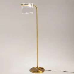 Led Lampen|Glaslampen*Maytoni LED Stehlampe Glas Metall warmweißes Licht 3000 K