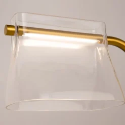 Led Lampen|Glaslampen*Maytoni LED Stehlampe Glas Metall warmweißes Licht 3000 K