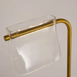 Led Lampen|Glaslampen*Maytoni LED Stehlampe Glas Metall warmweißes Licht 3000 K