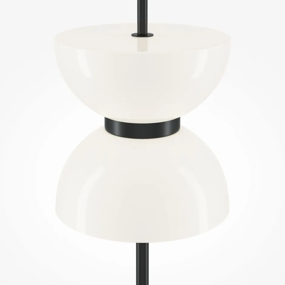 Maytoni LED Stehlampe Glas Metall 3000 K warmweißes Licht rund< Led Lampen|Designerlampen